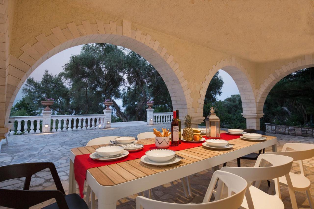 Ionian Garden Villas - Villa Olea Benitses  Esterno foto