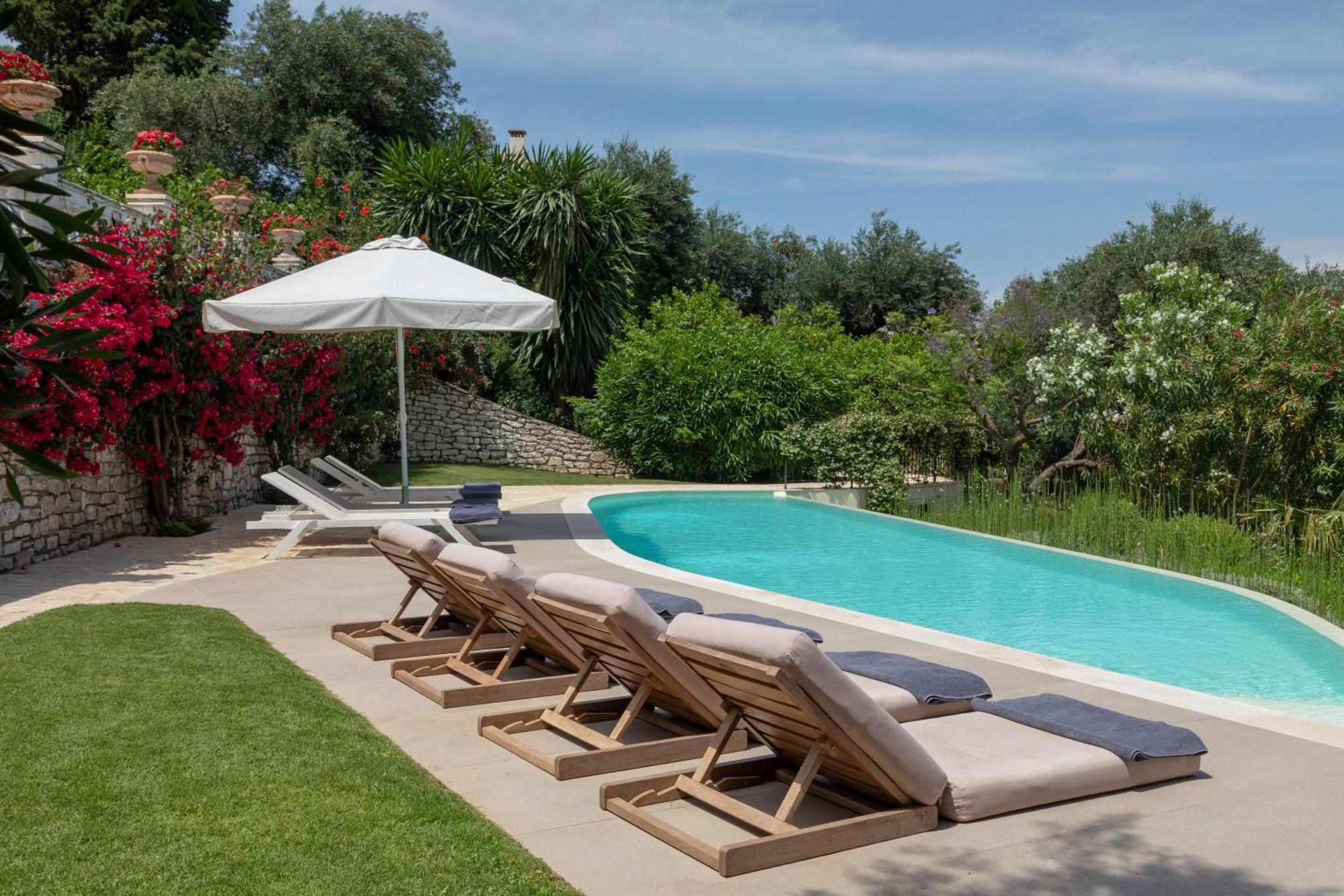 Ionian Garden Villas - Villa Olea Benitses  Esterno foto